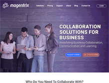 Tablet Screenshot of magentrix.com